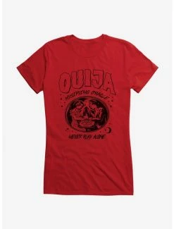 Coupon 🌟 Ouija Game Never Play Alone 👧 Girls T-Shirt ✔️