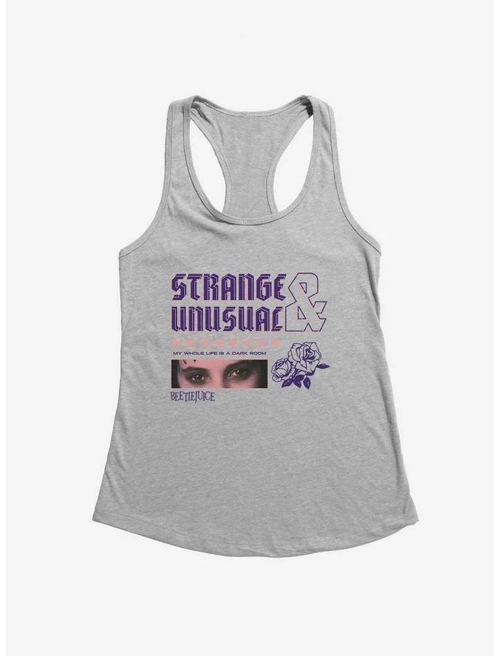 Brand new π Beetlejuice Strange and Unusual Darkroom π§ Girls Tank π