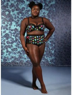 Brand new 🌟 Universal Monsters Heads High-Waisted Swim Bottoms Plus Size 🎁