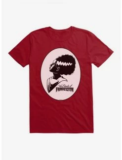 Flash Sale 🔥 Universal Monsters Bride Of Frankenstein Shadow Portrait T-Shirt ⭐