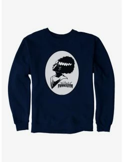 Flash Sale π€© Universal Monsters Bride Of Frankenstein Shadow Portrait Sweatshirt π₯°