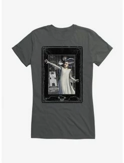 Promo π Universal Monsters Bride Of Frankenstein In The Lab π§ Girls T-Shirt β¨