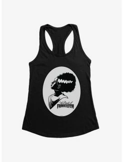 Discount 🛒 Universal Monsters Bride Of Frankenstein Shadow Portrait 👧 Girls Tank 💯