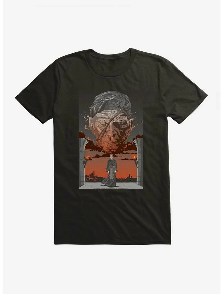 Budget π Universal Monsters The Mummy Face In The Sky T-Shirt β€οΈ - Image 2