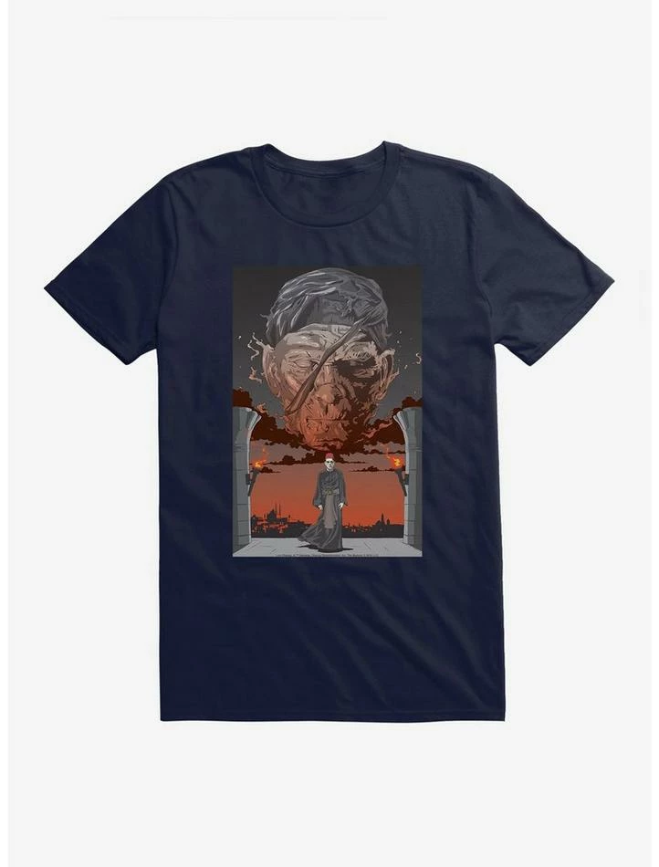 Budget π Universal Monsters The Mummy Face In The Sky T-Shirt β€οΈ - Image 4