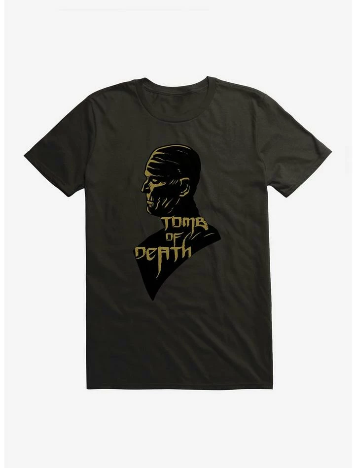 Buy π Universal Monsters The Mummy Tomb Of Death Shadow Portrait T-Shirt π - Image 2