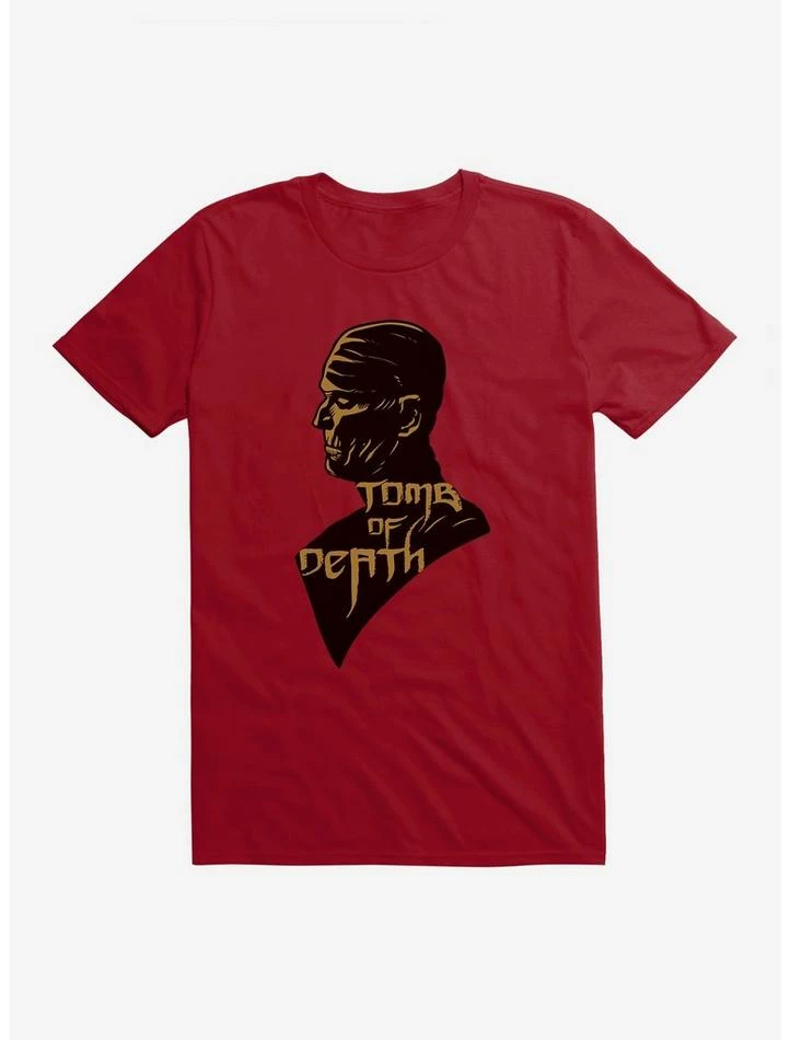 Buy π Universal Monsters The Mummy Tomb Of Death Shadow Portrait T-Shirt π - Image 6