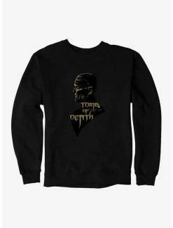 Discount π€© Universal Monsters The Mummy Tomb Of Death Shadow Portrait Sweatshirt βοΈ