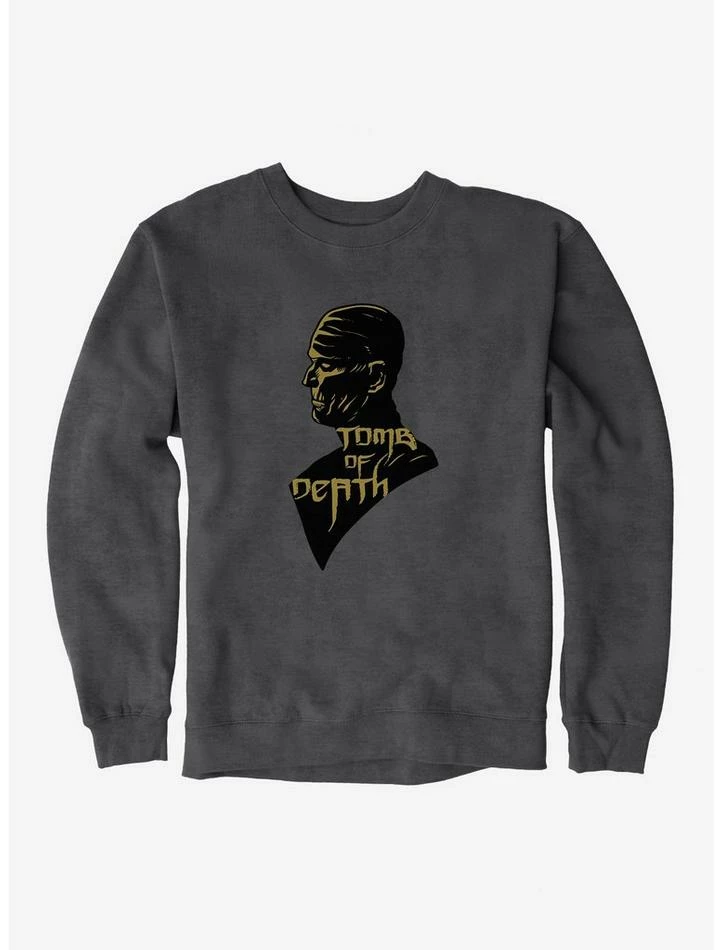 Discount π€© Universal Monsters The Mummy Tomb Of Death Shadow Portrait Sweatshirt βοΈ - Image 3