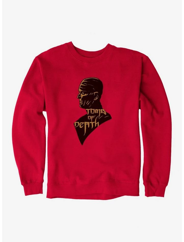 Discount π€© Universal Monsters The Mummy Tomb Of Death Shadow Portrait Sweatshirt βοΈ - Image 7