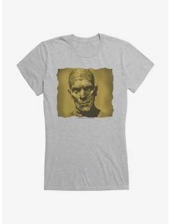 Promo ⌛ Universal Monsters The Mummy Head Shot 👧 Girls T-Shirt 🌟