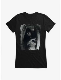 Best reviews of π Universal Monsters The Mummy In The Sarcophagus Black & White π§ Girls T-Shirt π