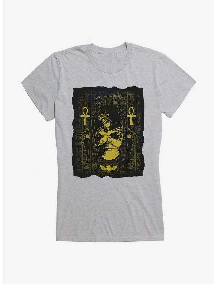 Cheapest π Universal Monsters The Mummy Posterized Sarcophagus π§ Girls T-Shirt π - Image 3