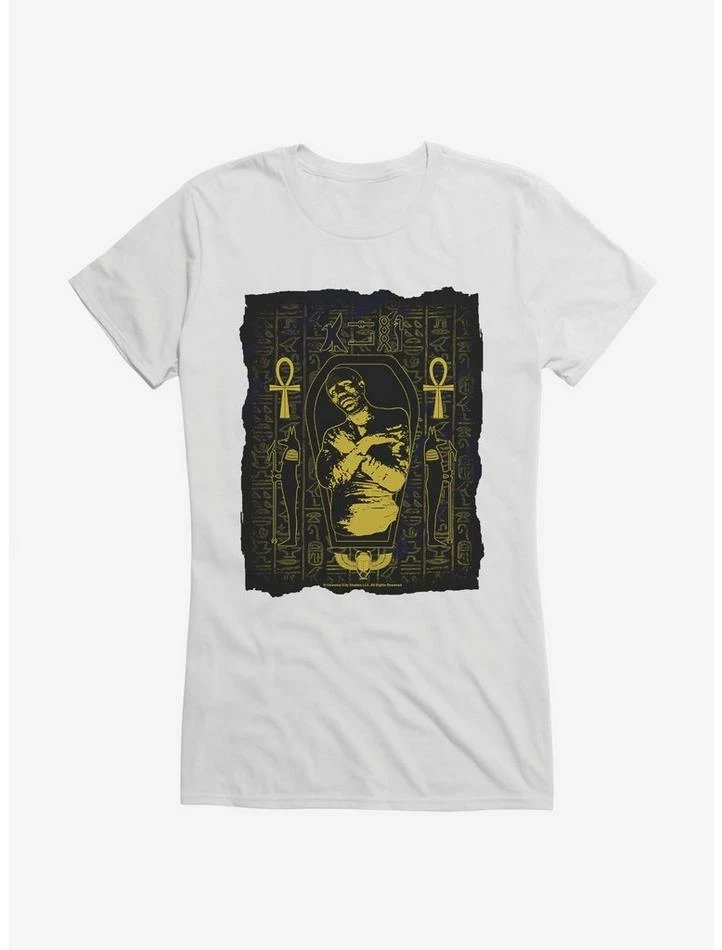 Cheapest π Universal Monsters The Mummy Posterized Sarcophagus π§ Girls T-Shirt π - Image 6