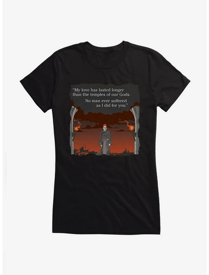Deals π€© Universal Monsters The Mummy Suffer Quote π§ Girls T-Shirt β - Image 2