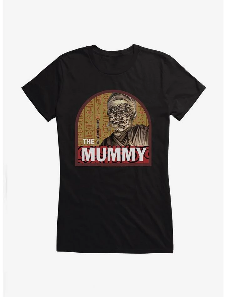 Coupon π Universal Monsters The Mummy Use Extreme Caution π§ Girls T-Shirt β - Image 2