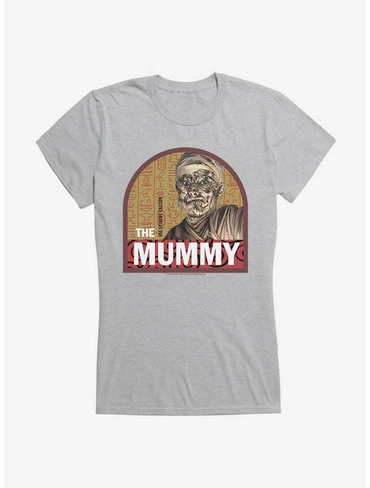 Coupon π Universal Monsters The Mummy Use Extreme Caution π§ Girls T-Shirt β - Image 3
