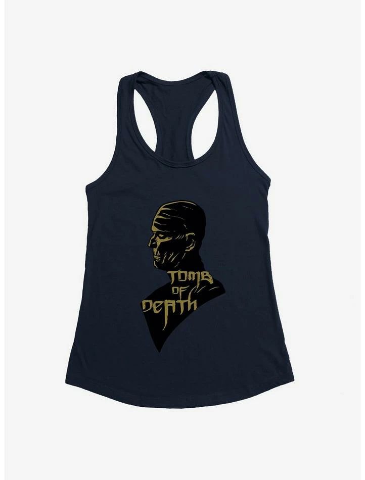 Discount π₯° Universal Monsters The Mummy Tomb Of Death Shadow Portrait π§ Girls Tank β€οΈ - Image 5