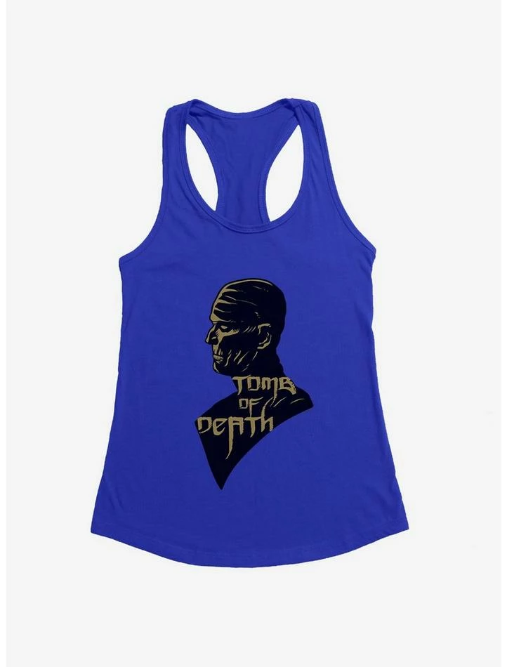 Discount π₯° Universal Monsters The Mummy Tomb Of Death Shadow Portrait π§ Girls Tank β€οΈ - Image 3