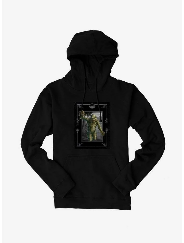 Hot Sale π₯ Universal Monsters The Creature From The Black Lagoon Out The Water Hoodie π - Image 2