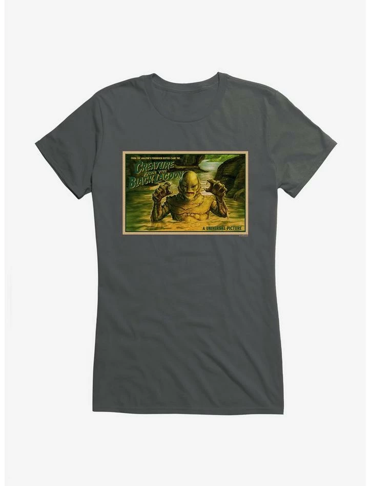 Cheapest β€οΈ Universal Monsters The Creature From The Black Lagoon Forbidden Depths π§ Girls T-Shirt π - Image 3