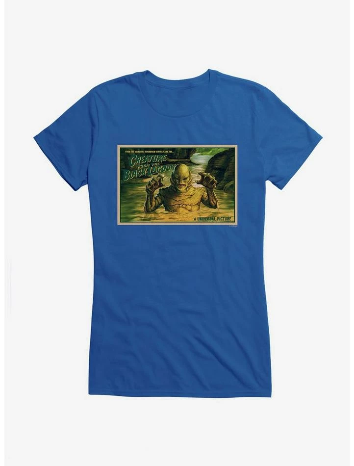 Cheapest β€οΈ Universal Monsters The Creature From The Black Lagoon Forbidden Depths π§ Girls T-Shirt π