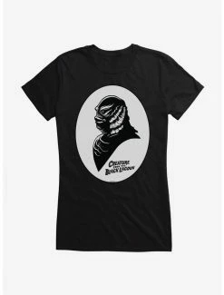 Best reviews of β Universal Monsters The Creature From The Black Lagoon Shadow Profile π§ Girls T-Shirt β€οΈ