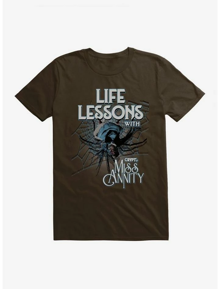 Best Pirce ๐ Crypt TV Life Lessons With Miss Annity T-Shirt ๐ฅฐ - Image 4