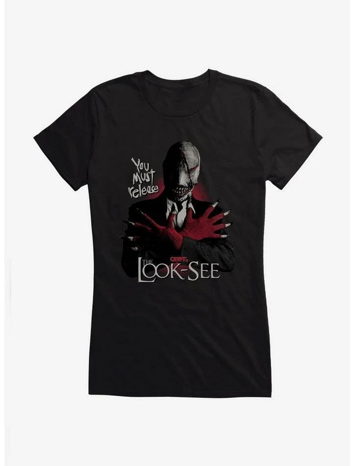 Cheapest ๐ฅ Crypt TV The Look-See You Must Release ๐ง Girls T-Shirt ๐ - Image 2