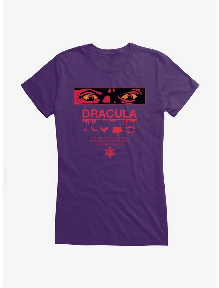 Budget π₯ Universal Monsters Dracula Always β Watching π§ Girls T-Shirt 𧨠- Image 5