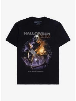 Hot Sale 👏 Fright-Rags 💀 Halloween Kills Evil Dies T-Shirt 👍