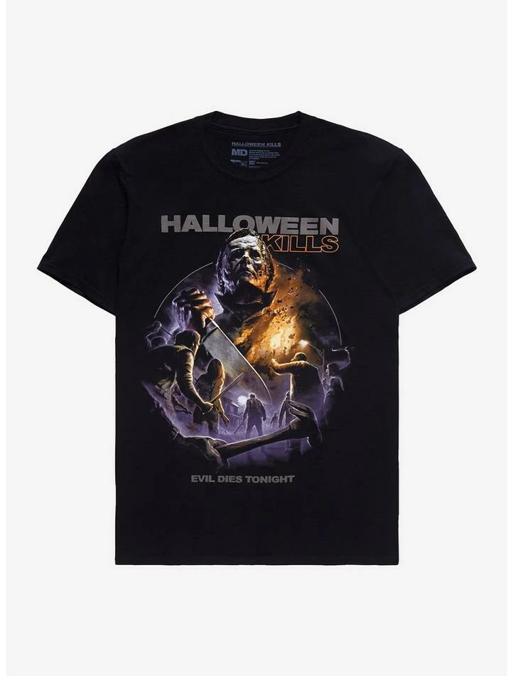 Hot Sale π Fright-Rags π Halloween Kills Evil Dies T-Shirt π