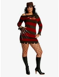 Top 10 🤩 Nightmare On Elm Street Miss Freddy Kruger Costume Plus Size ⭐