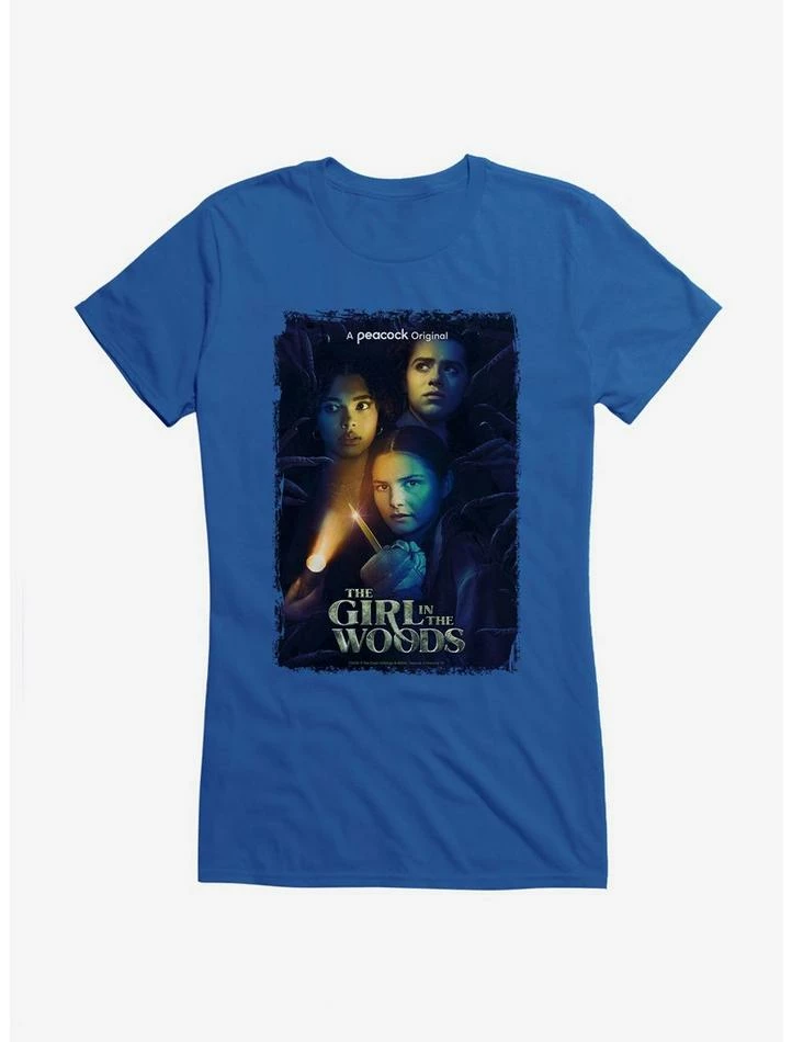 Best Sale π Peacock TV Girl In The Woods Series Poster π§ Girls T-Shirt β - Image 8
