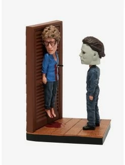 Cheap 🛒 Royal Bobbles 🎃 Halloween Michael Myers & Bob Figure Hot Topic Exclusive 🔔