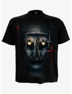 Promo 😉 The Nun Skull Illusion T-Shirt 🛒