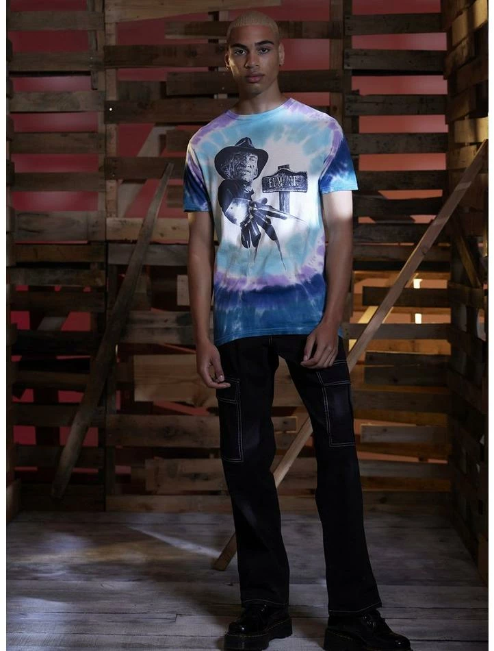 Deals π A Nightmare On Elm Street Freddy Tie-Dye T-Shirt π₯ - Image 2
