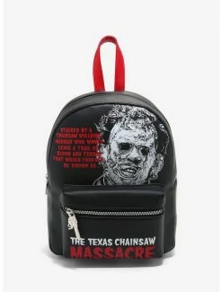 Best Pirce π₯ Texas Chainsaw Massacre Leatherface Quote Mini π Backpack π§¨