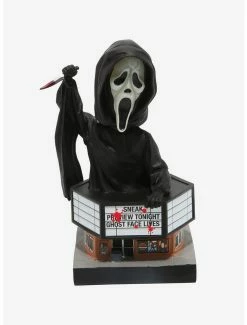 Best deal 🥰 Royal Bobble Scream Ghost Face Glow-In-The Dark Bobblehead Hot Topic Exclusive 🤩