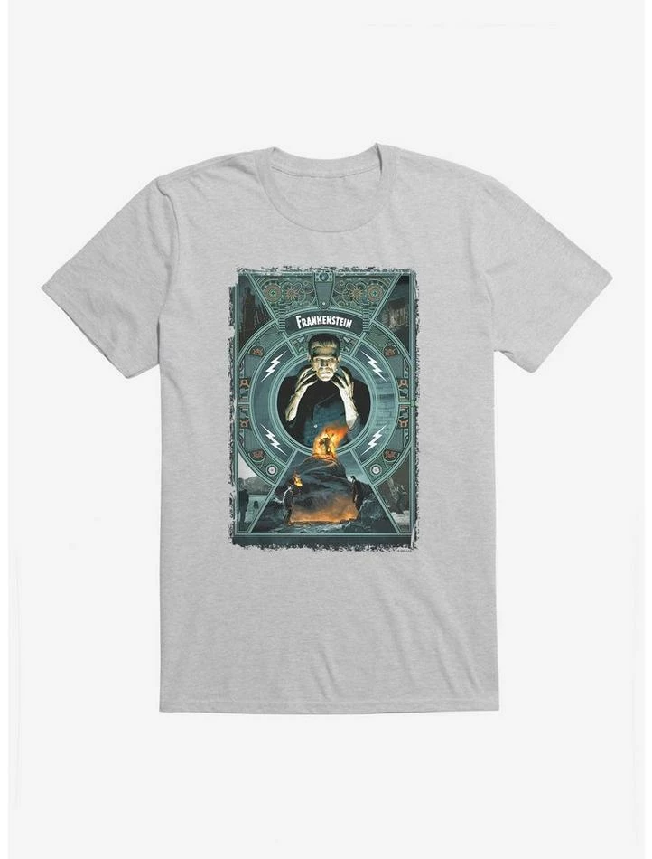 Best Sale π€© Frankenstein Poster T-Shirt 𧨠- Image 4