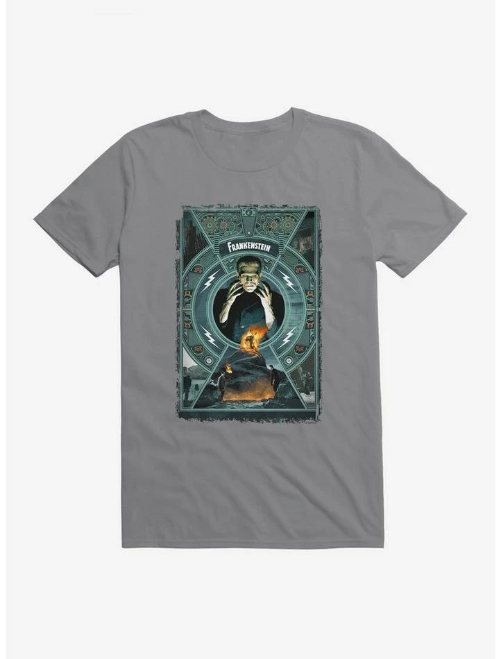 Best Sale π€© Frankenstein Poster T-Shirt 𧨠- Image 8