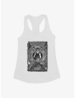 Coupon 🎉 Frankenstein Black & White Poster 👧 Girls Tank ✔️
