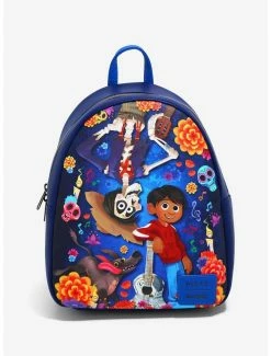 Discount 💯 Loungefly Disney Pixar Coco Anniversary Mini 🎒 Backpack 🔥