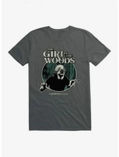 Best Sale ❤️ Peacock TV Girl In The Woods Brute T-Shirt ⌛