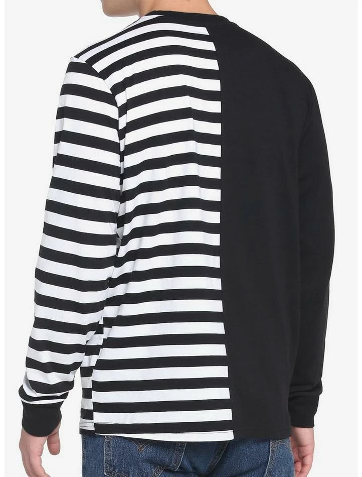 Top 10 βοΈ Beetlejuice Coffin Split Long-Sleeve T-Shirt π - Image 3