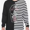 Top 10 ✔️ Beetlejuice Coffin Split Long-Sleeve T-Shirt 🌟