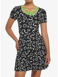 Cheap 🤩 Beetlejuice Sandworm Skater 👗 Dress 👏