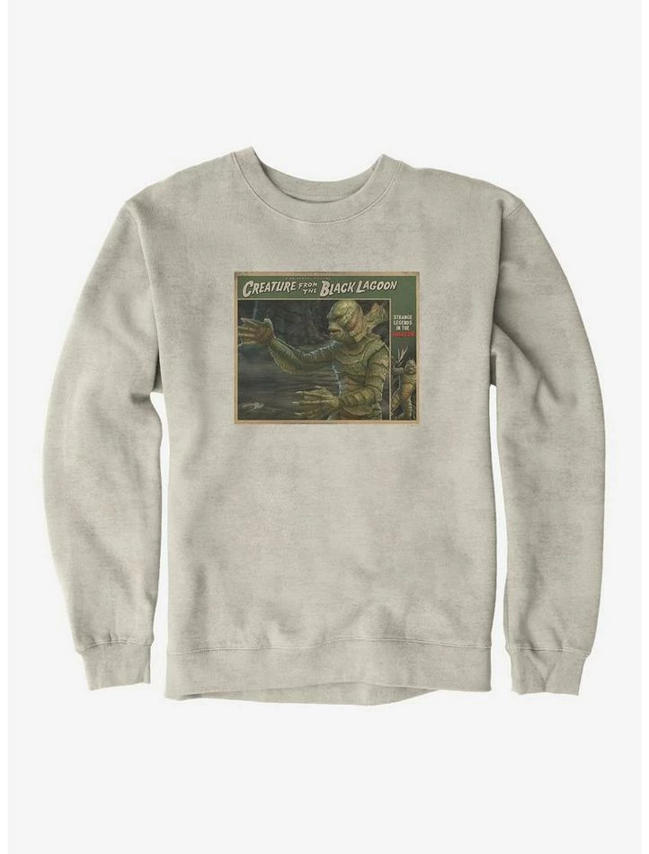Best Pirce π Creature From The Black Lagoon Original Horror Show Strange Legends Sweatshirt β€οΈ