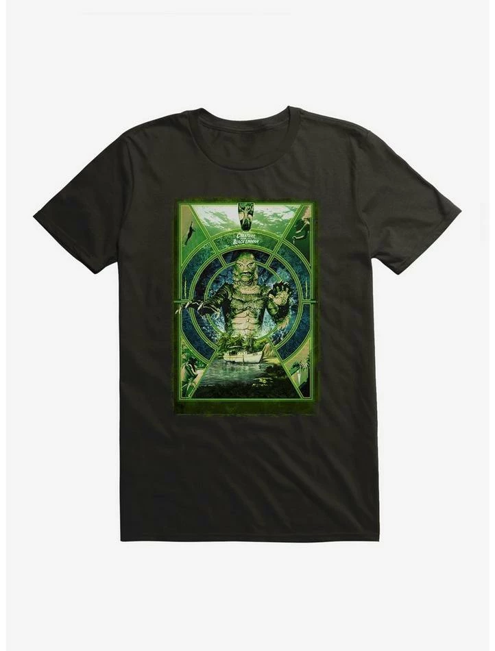 Brand new π Creature From The Black Lagoon Original Horror Show Key Hole T-Shirt π€© - Image 2