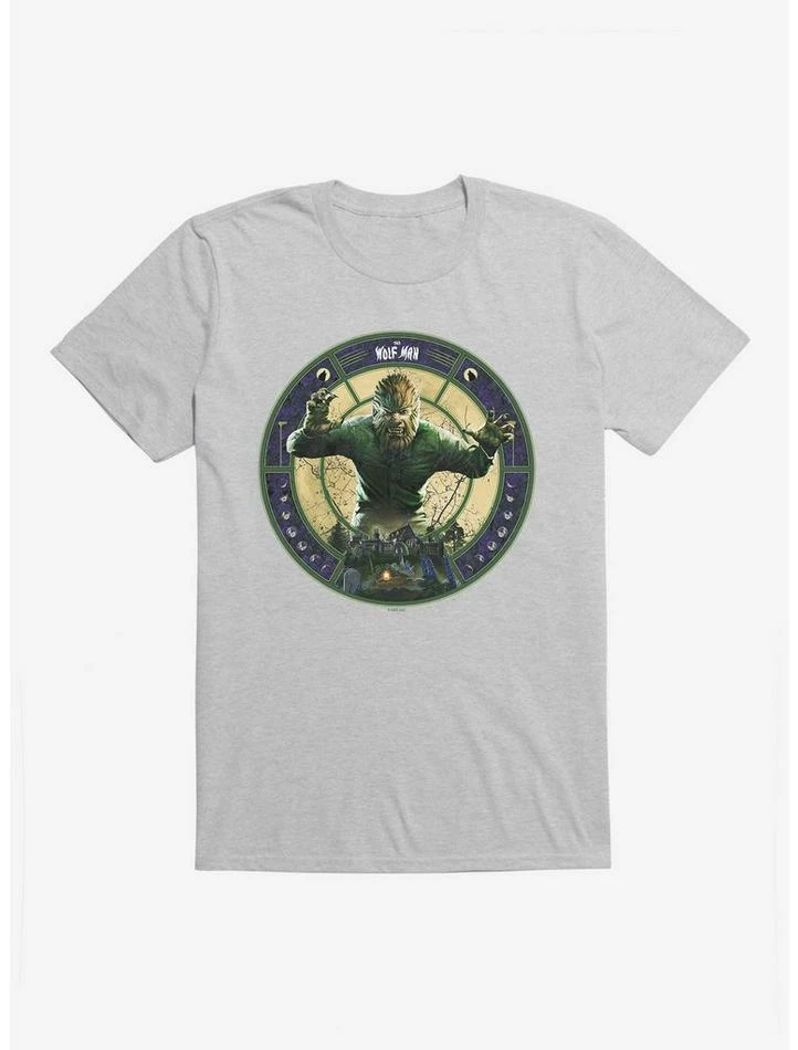 Best Pirce 𧨠The Wolf Man Moon Phases T-Shirt π - Image 4